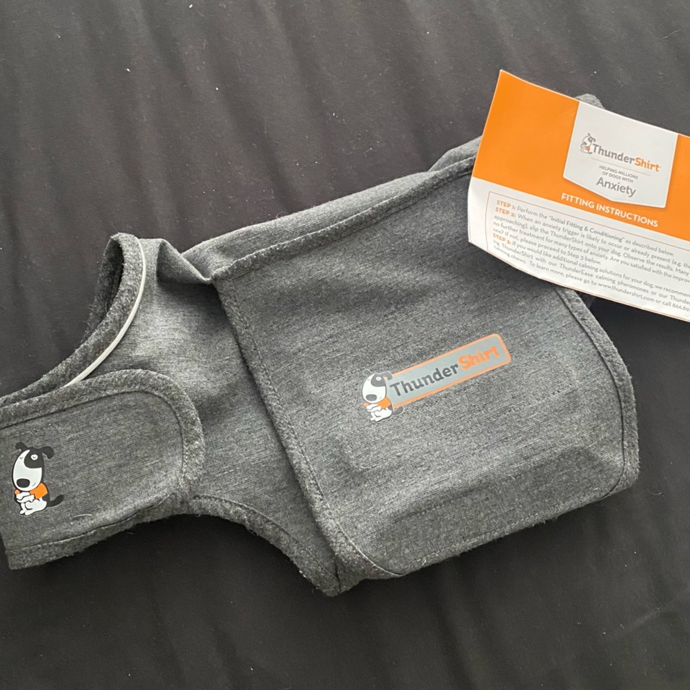 Thundershirt Dark Gray Dog Vest